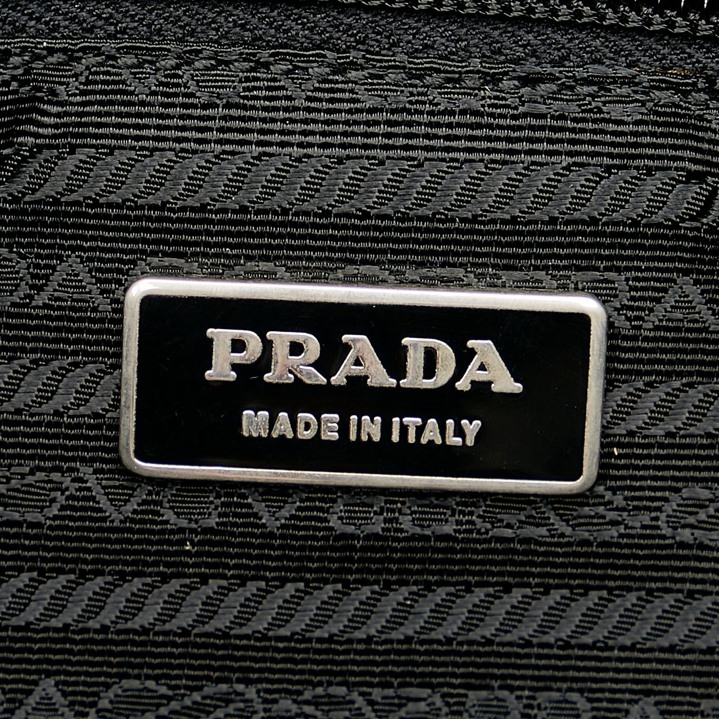 Prada Tessuto Crossbody Bag Black