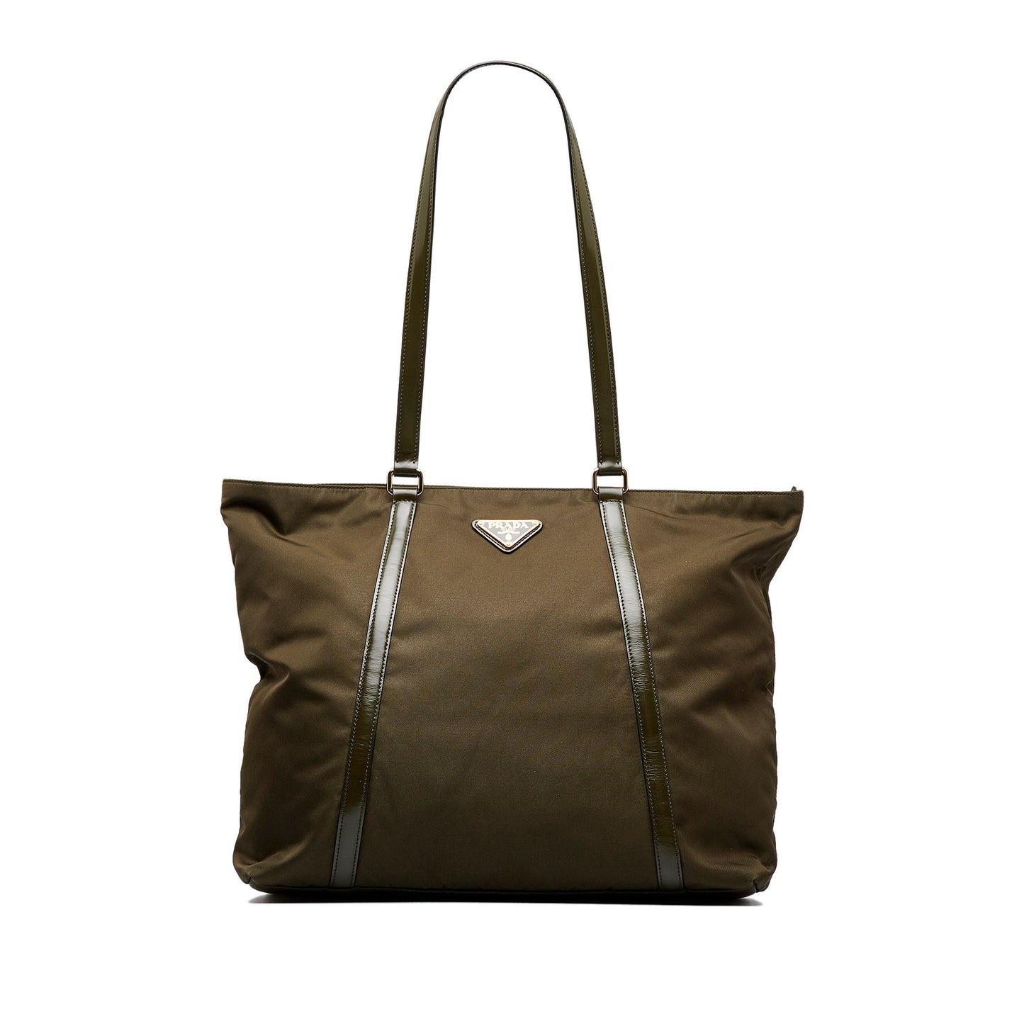 Prada Tessuto Green Nylon Canvas