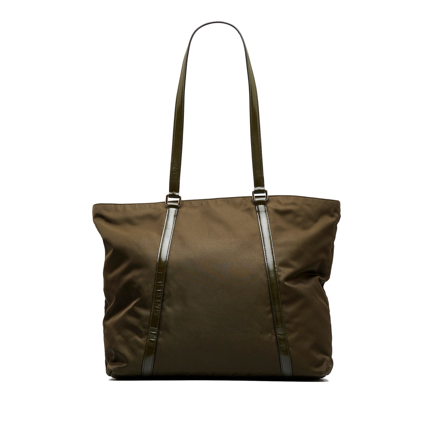 Prada Tessuto Green Nylon Canvas