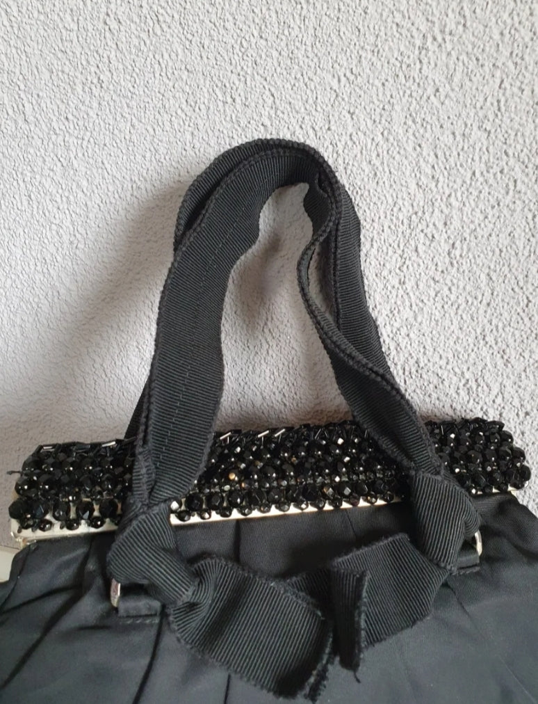 PRADA cloth handbag with studs