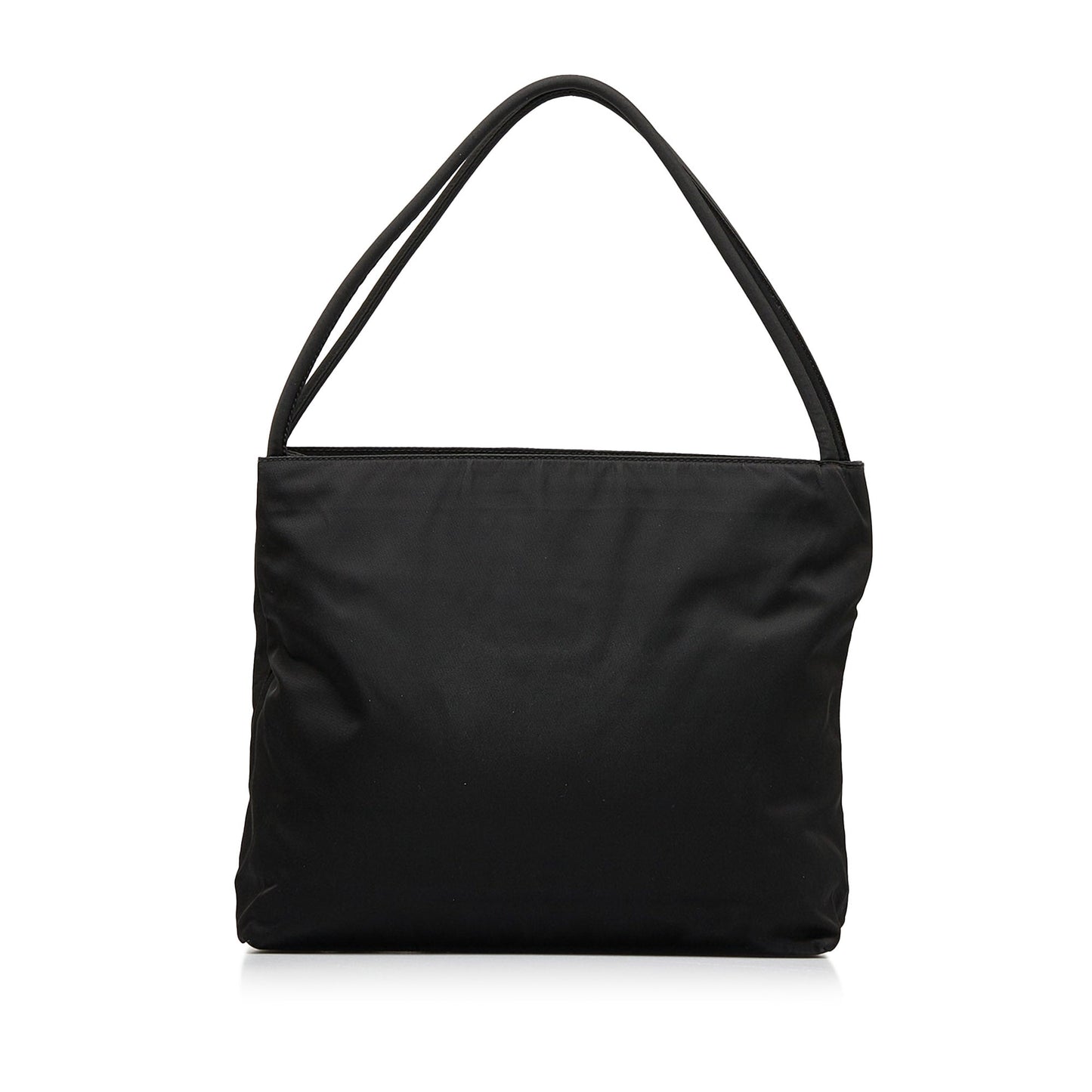 Prada Tessuto Shoulder Bag Black Nylon Canvas