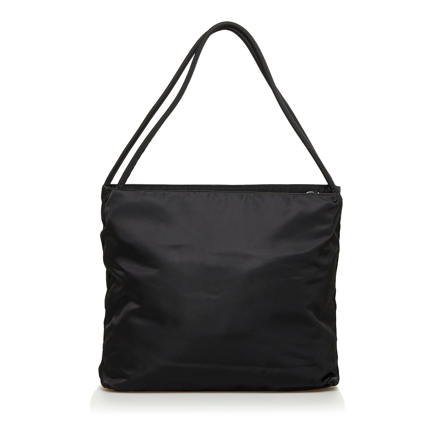 Prada Tessuto Shoulder Bag Black Nylon Canvas