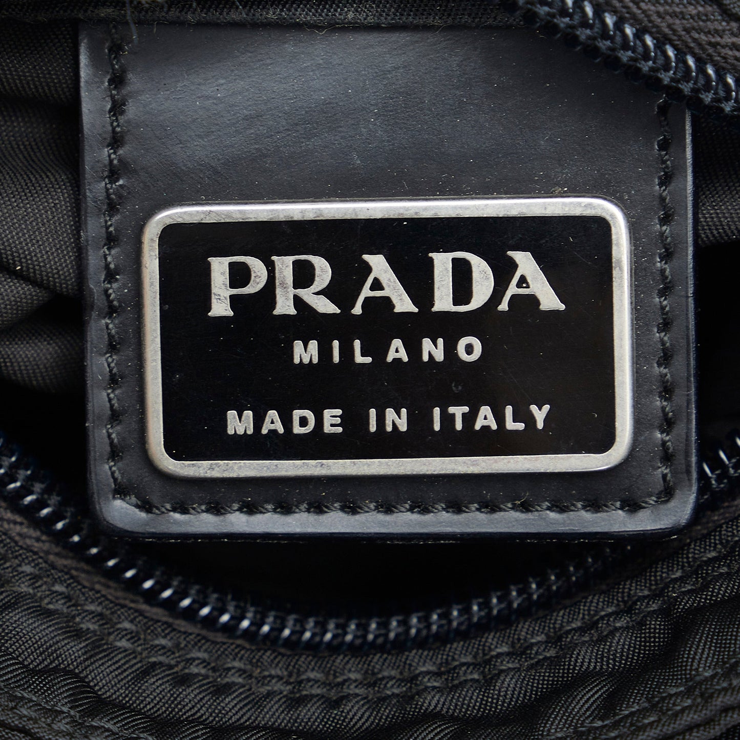 Prada Tessuto Crossbody Bag Black Nylon