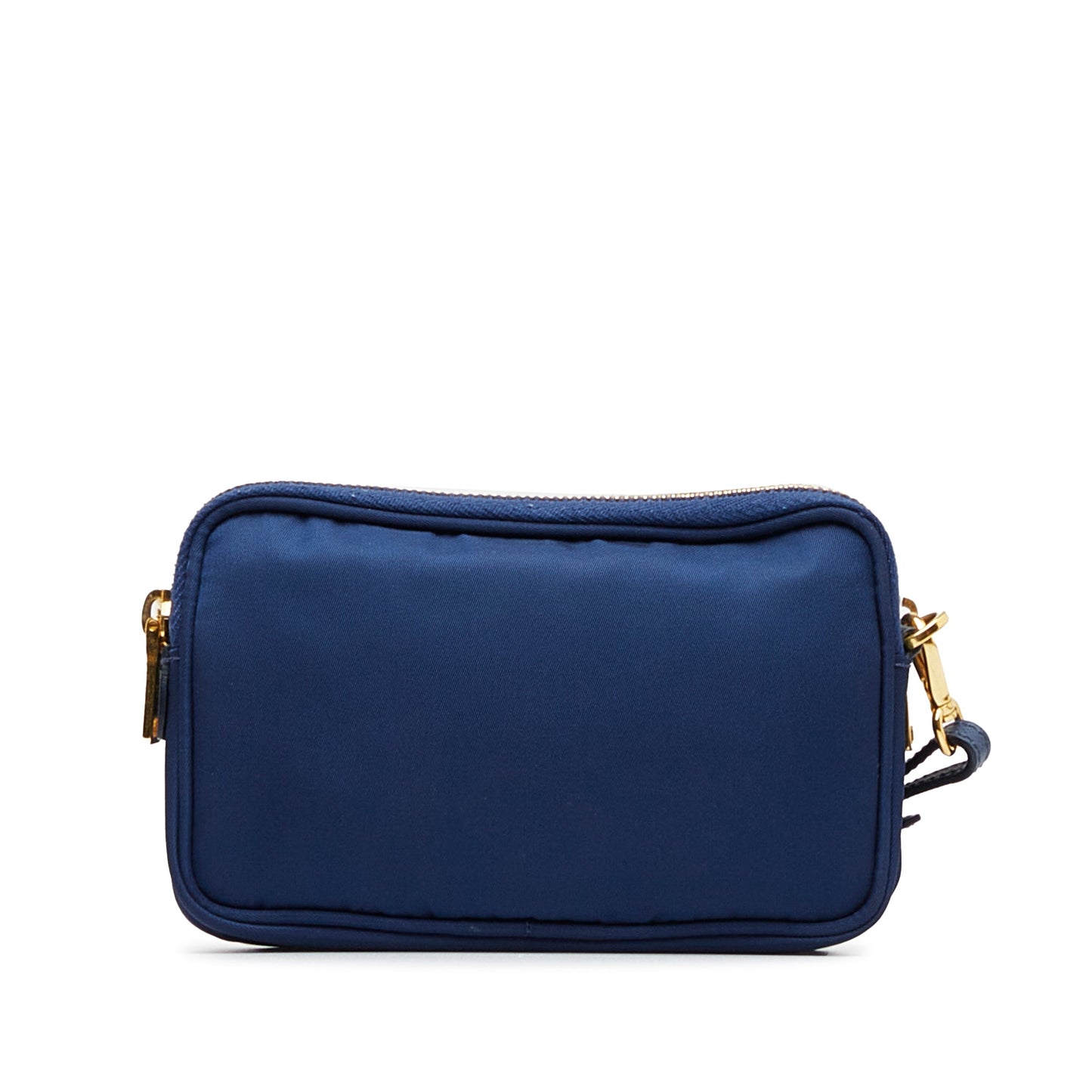 Prada Tessuto Crossbody Bag Blue Nylon Canvas