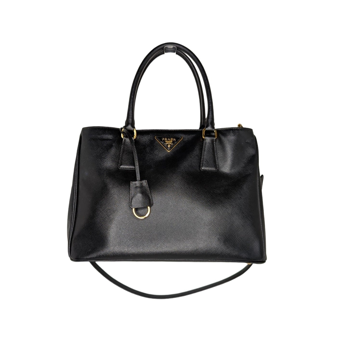 Prada Saffiano Leather Lux Tote Black