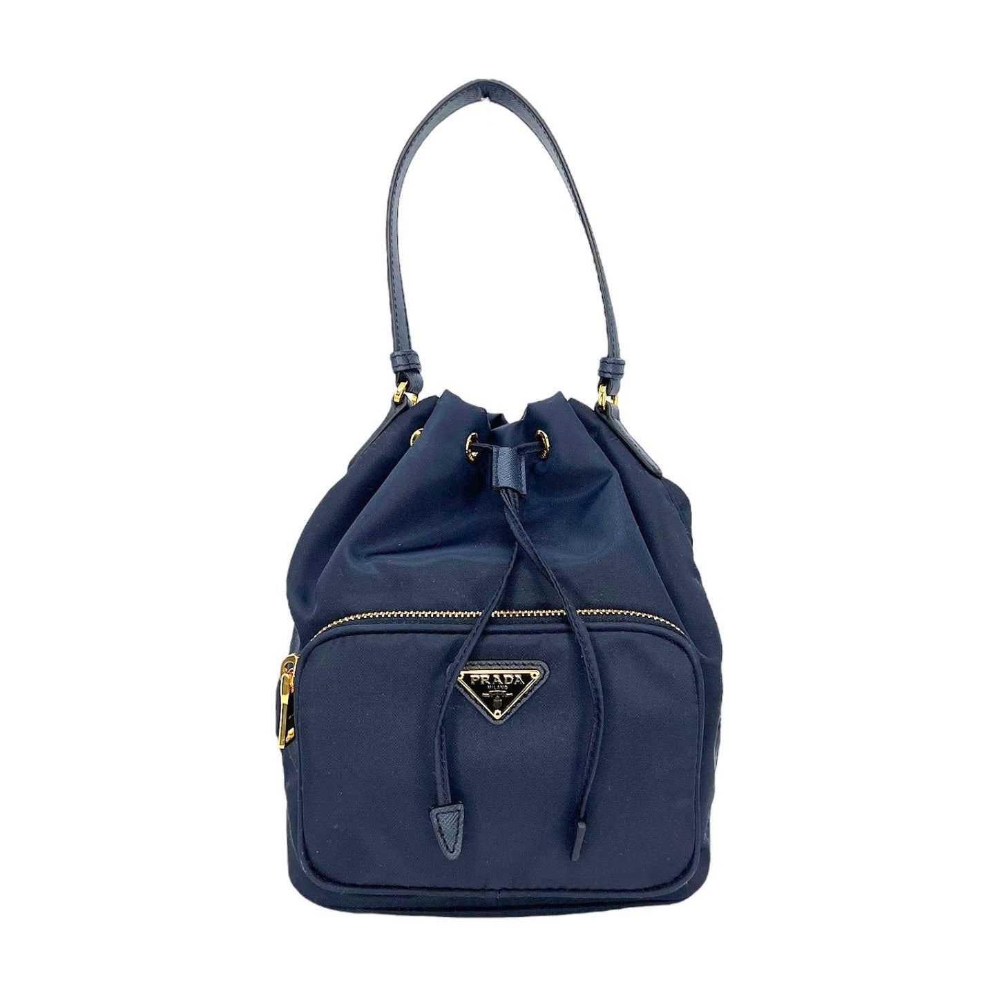 Prada Re-Nylon Duet Bucket Crossbody Bag