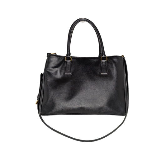 Prada Saffiano Leather Lux Tote Black