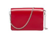 Prada Brushed Leather Shoulder Bag