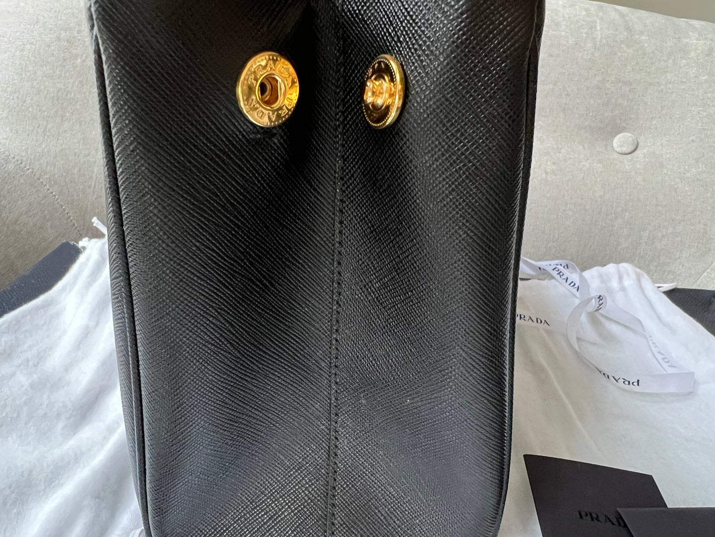 Prada Black Medium Galleria Saffiano Tote (RRP £3,100)