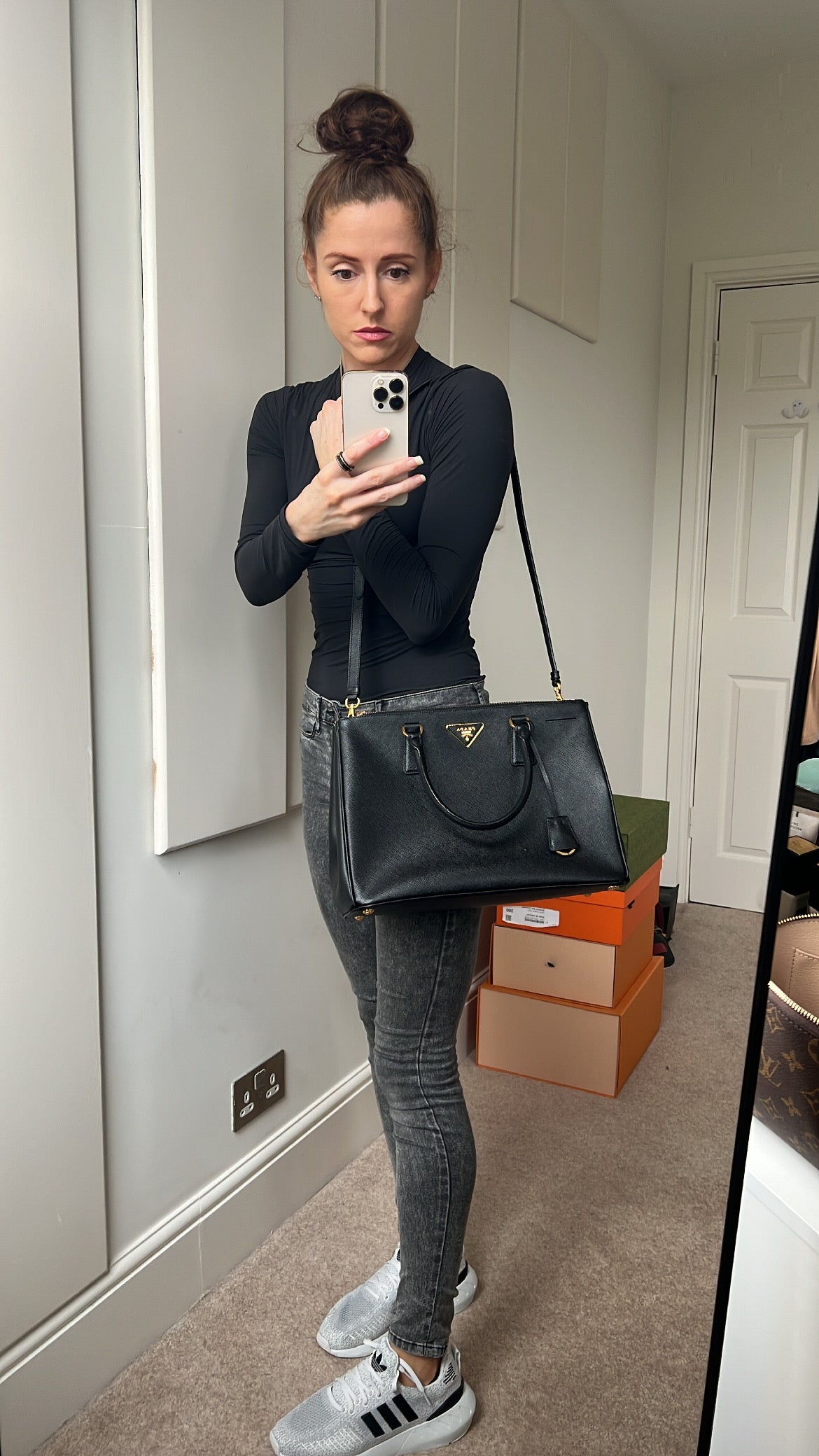 Prada Black Medium Galleria Saffiano Tote (RRP £3,100)