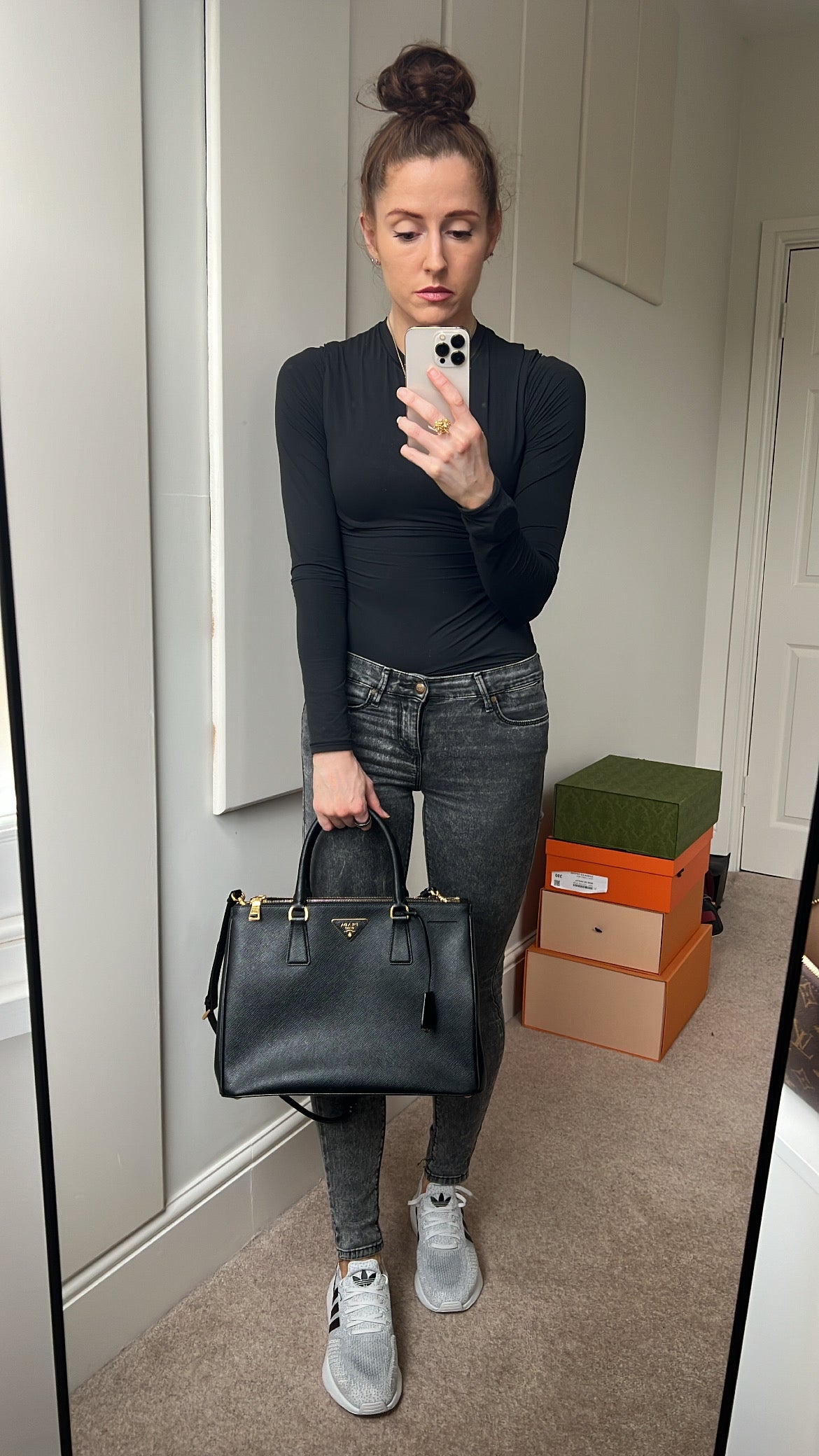 Prada Black Medium Galleria Saffiano Tote (RRP £3,100)