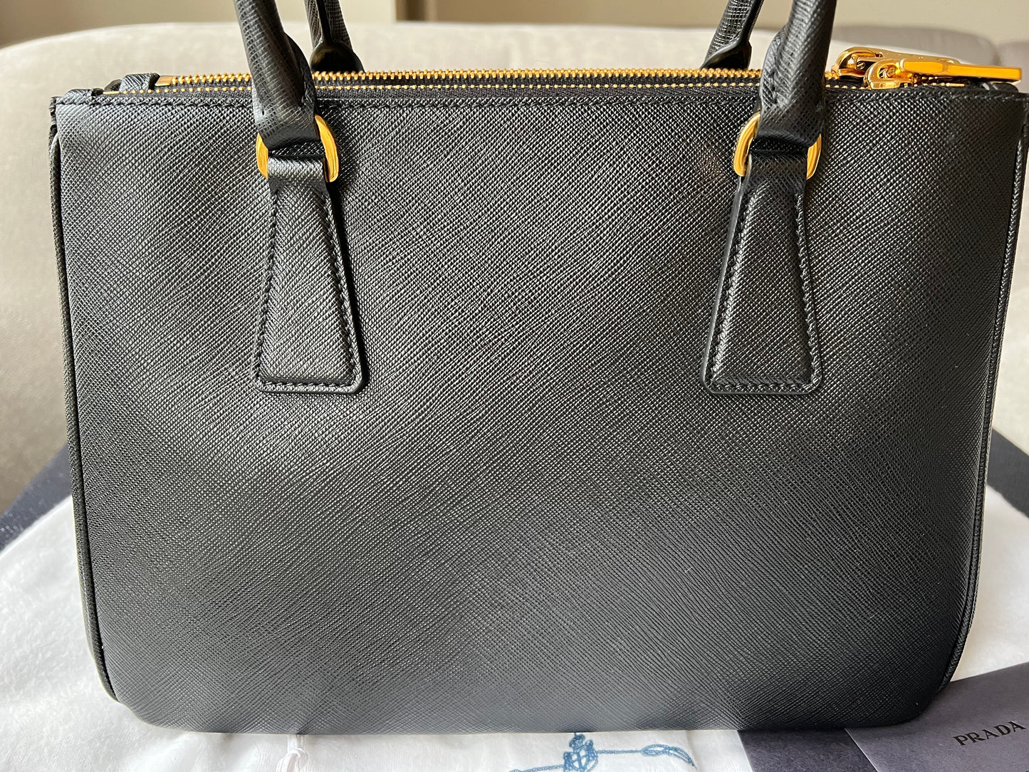 Prada Black Medium Galleria Saffiano Tote (RRP £3,100)