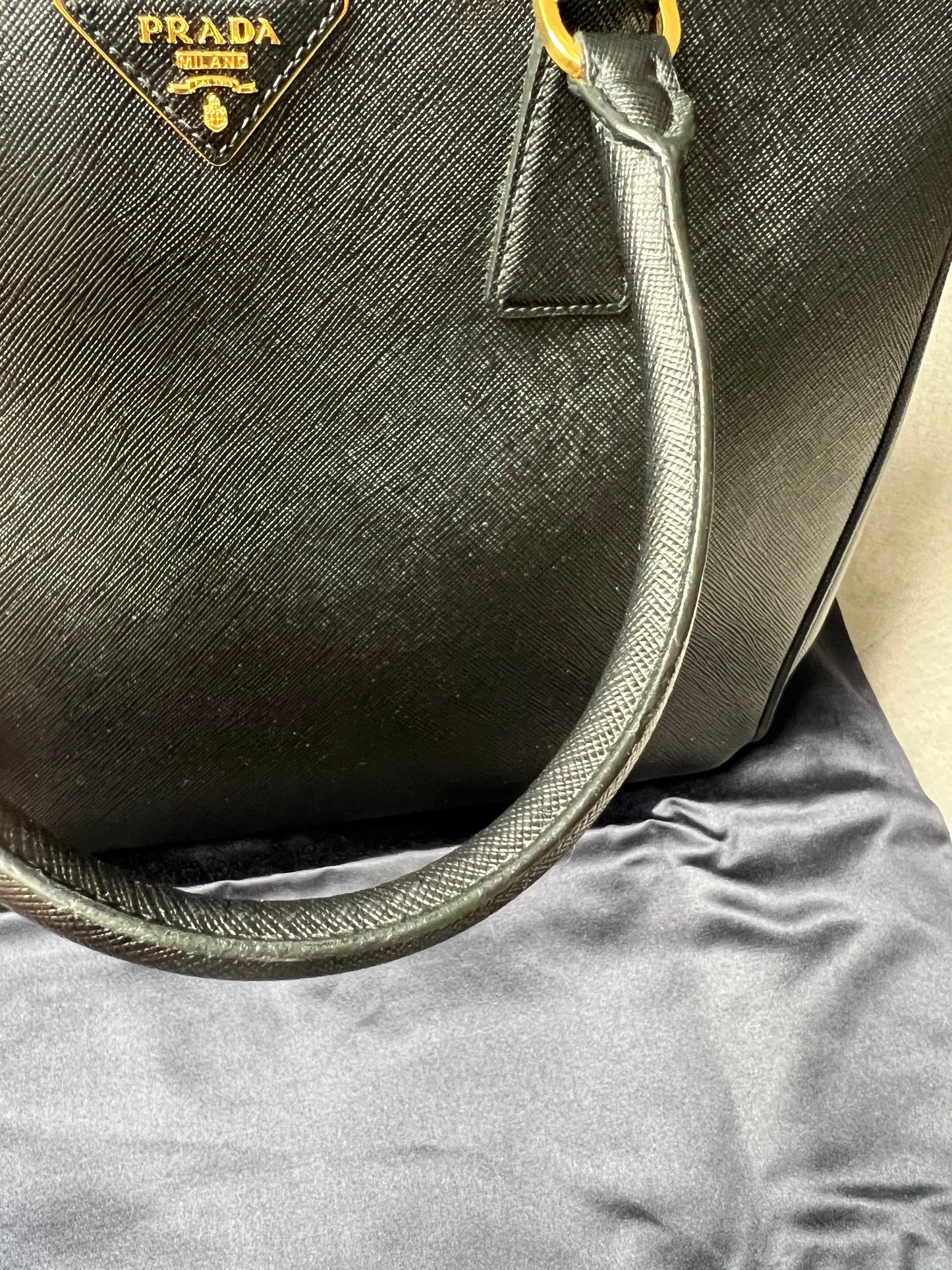 Prada Black Medium Galleria Saffiano Tote (RRP £3,100)