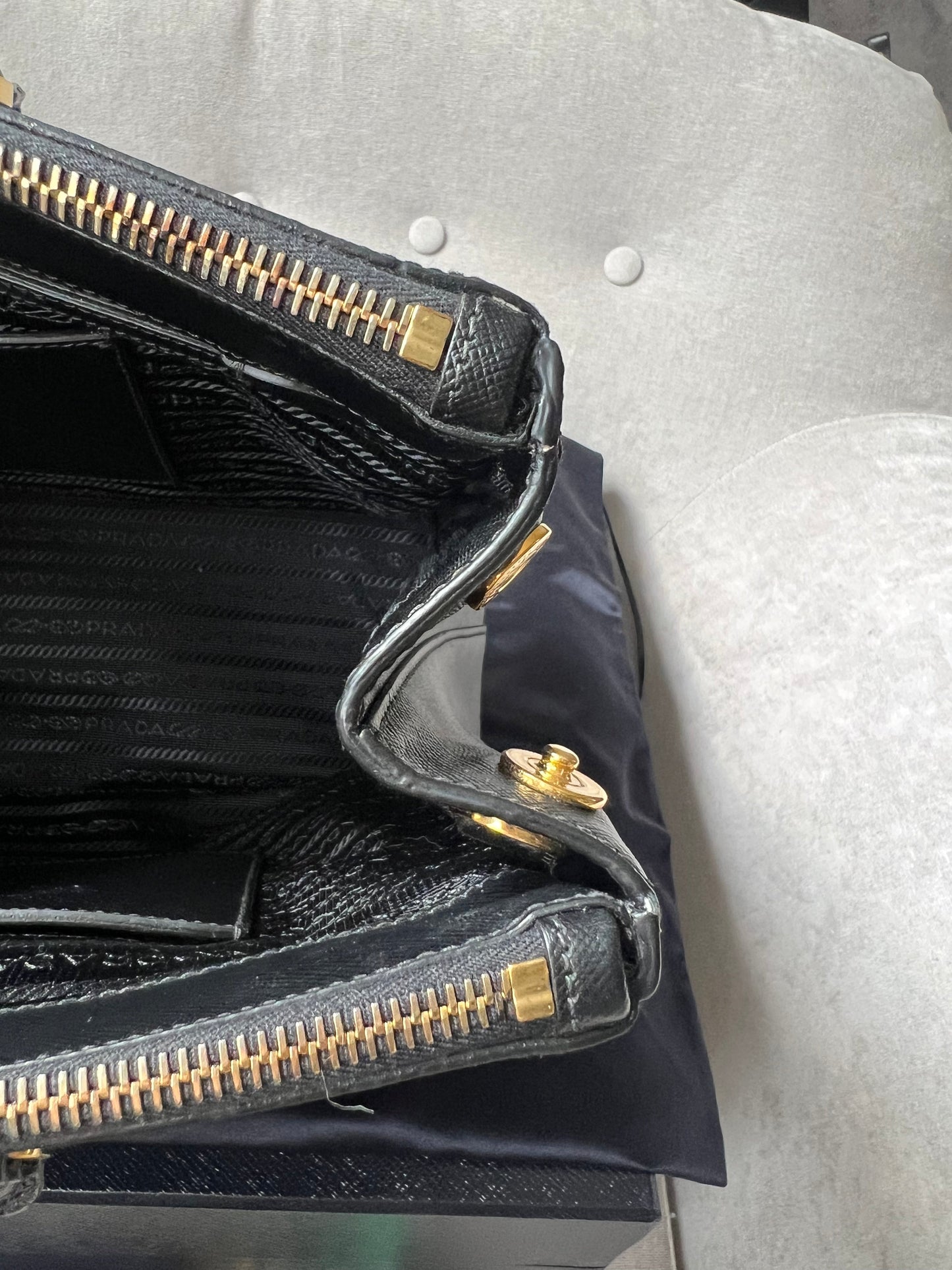 Prada Black Medium Galleria Saffiano Tote (RRP £3,100)