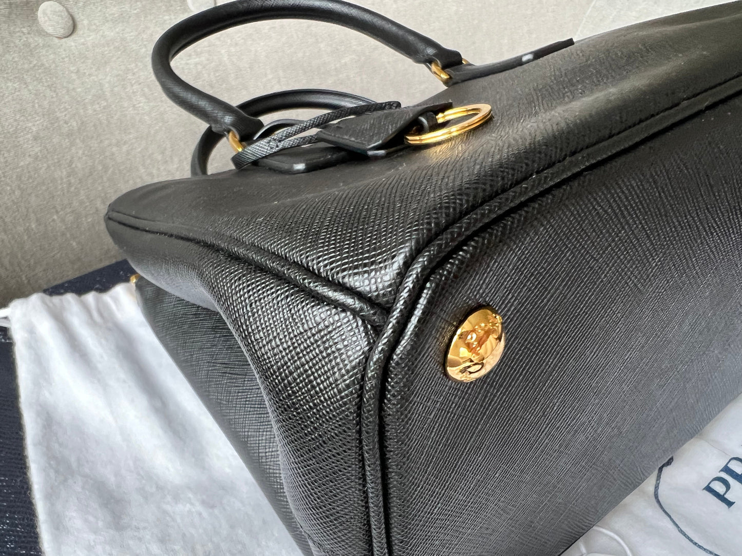 Prada Black Medium Galleria Saffiano Tote (RRP £3,100)