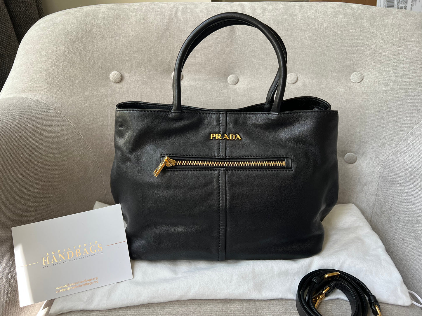 Prada Black Shoulder Bag