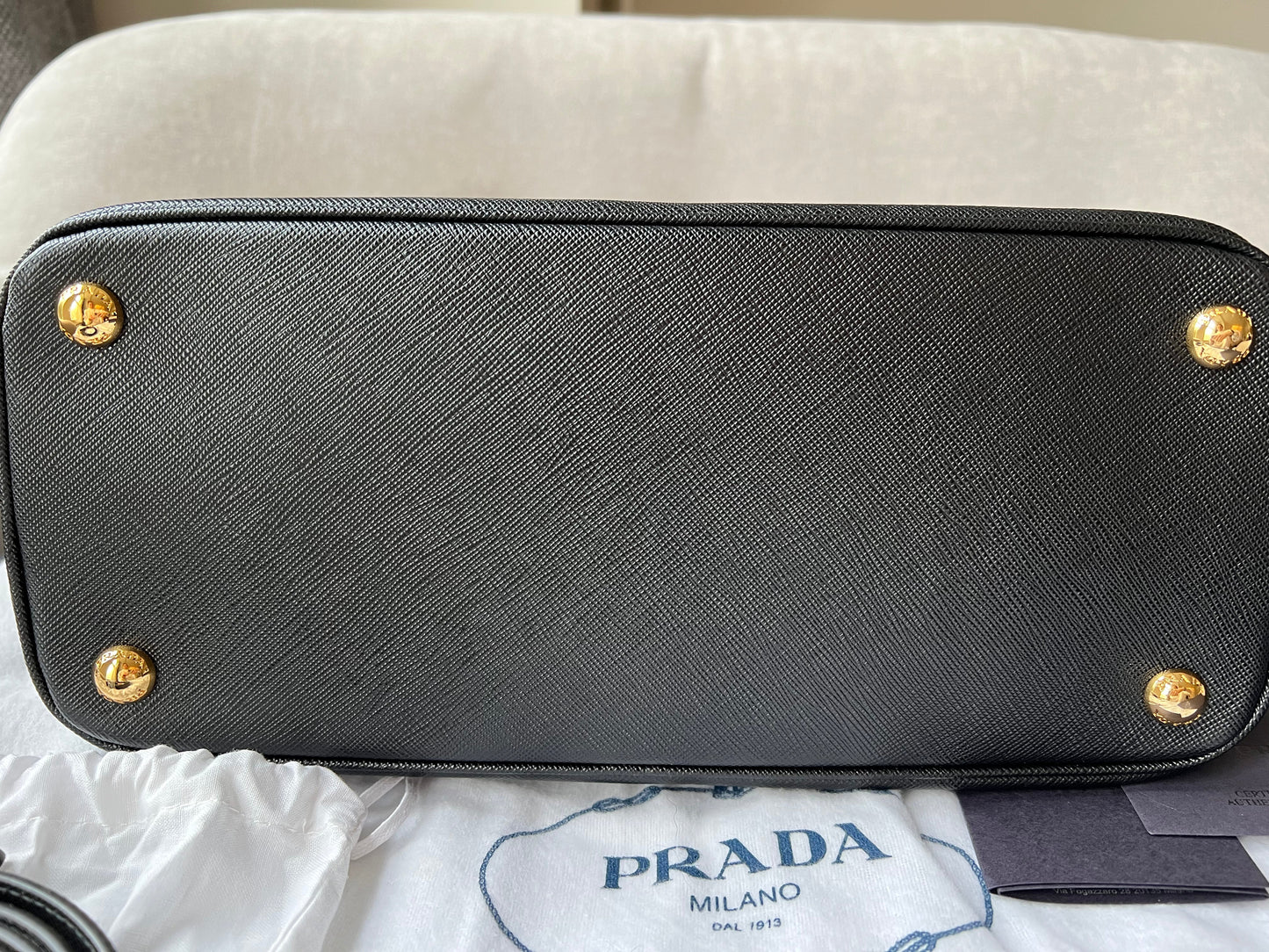 Prada Black Medium Galleria Saffiano Tote (RRP £3,100)