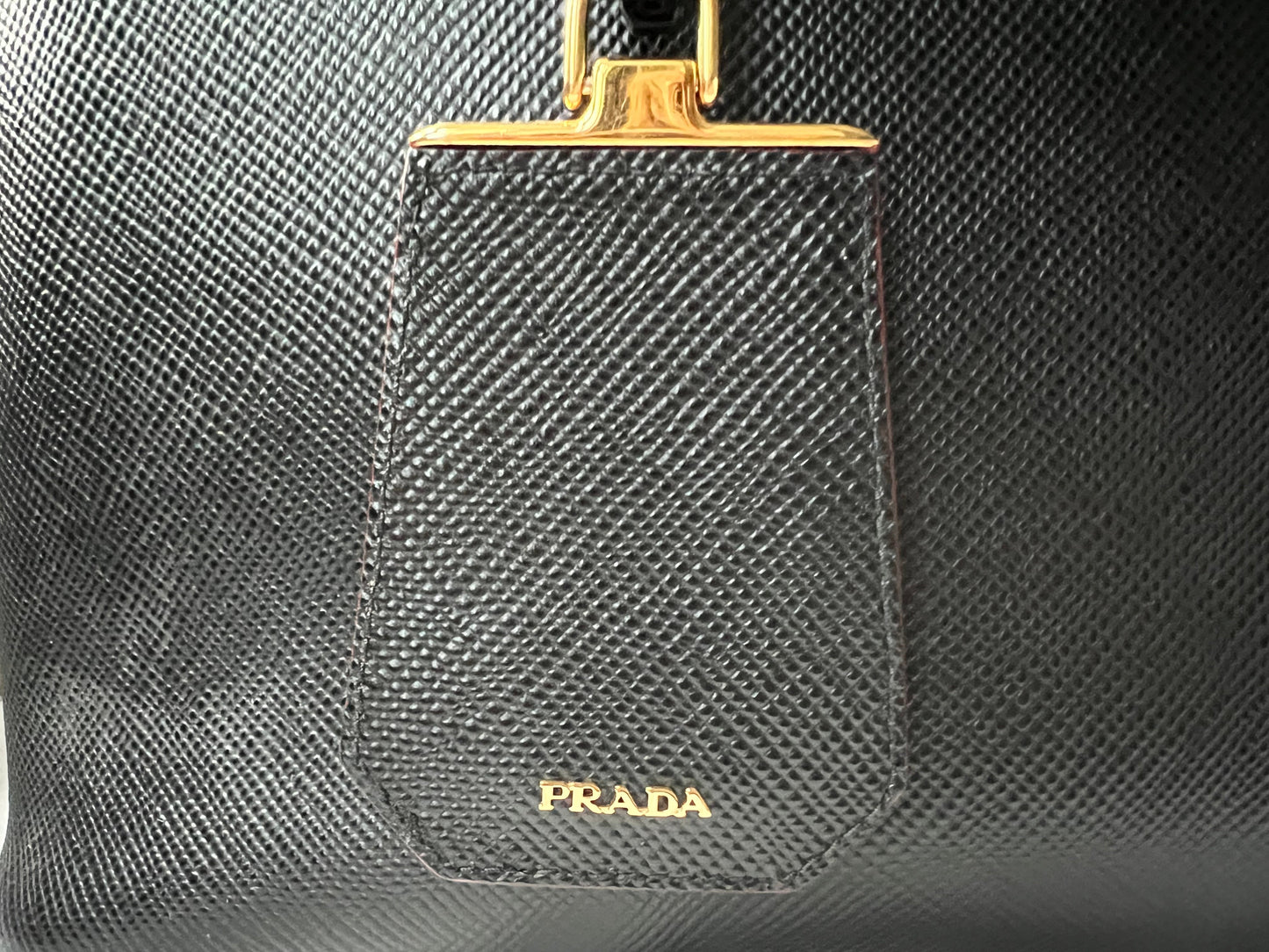 Prada Small Saffiano Leather Double Tote Bag (RRP £3500)