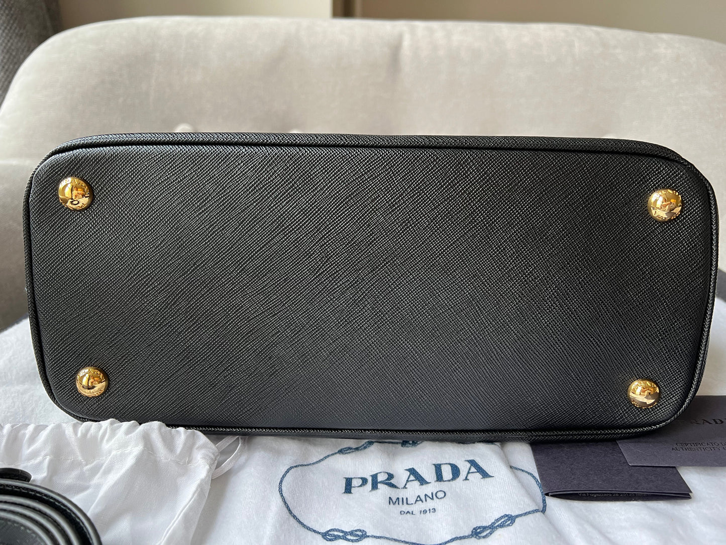 Prada Black Medium Galleria Saffiano Tote (RRP £3,100)