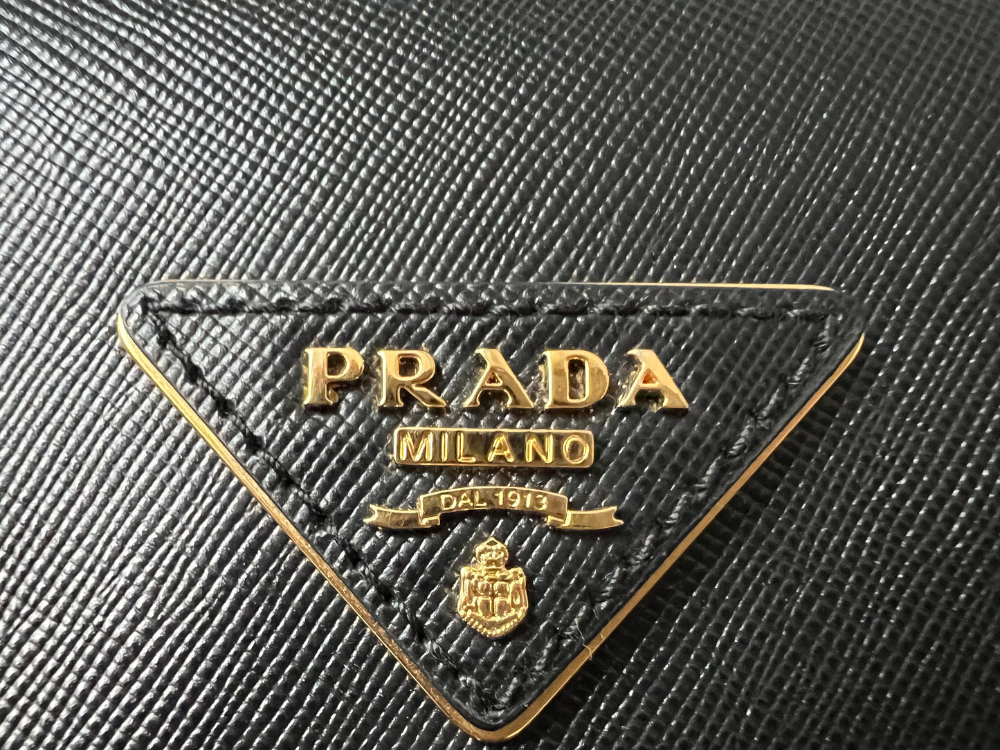 Prada Black Long Tessuto Wallet