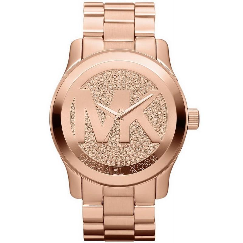 Michael Kors Ladies Runway Rose Gold Watch MK5661