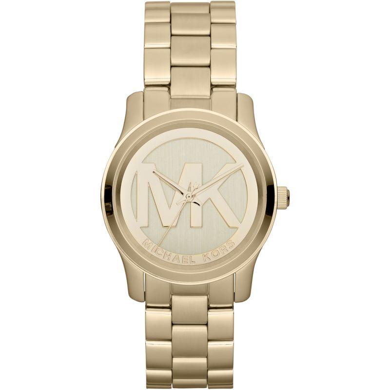 Michael Kors Ladies Runway Yellow Gold Watch MK5786