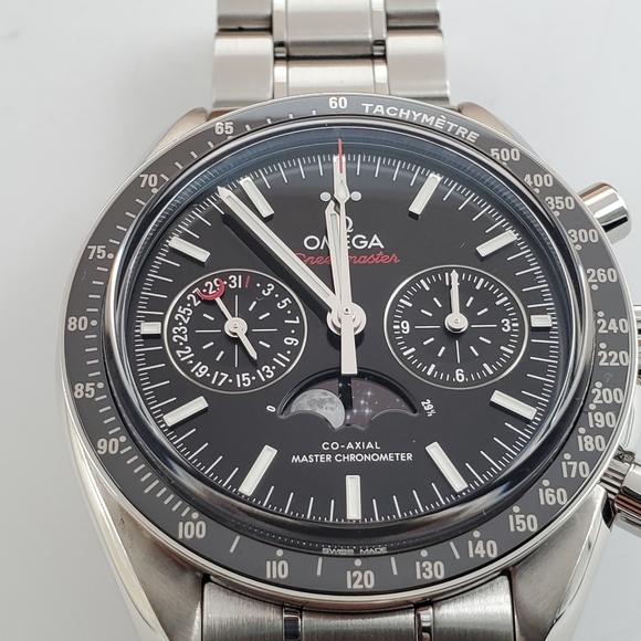 Omega  Speedmaster Moonwatch Co-Axial Moonphase Watch