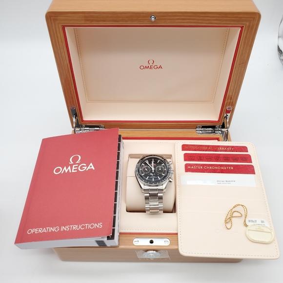 Omega  Speedmaster Moonwatch Co-Axial Moonphase Watch