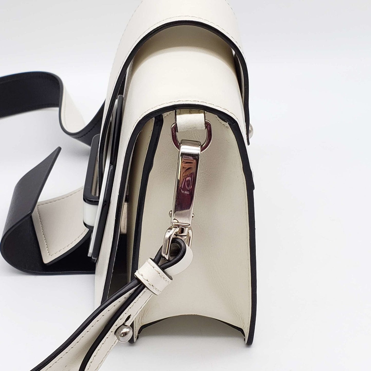 Prada Cahier White Shoulder and Crossbody Bag