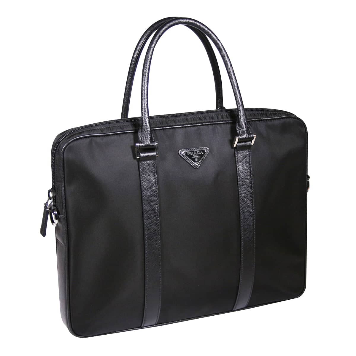 Prada Briefcase Black Nylon